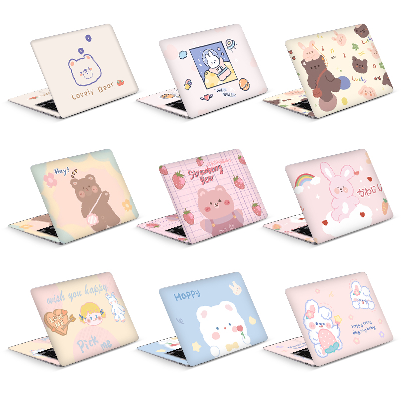 Laptop Accessories Macbook - Pegatinas universales de dibujos animados para