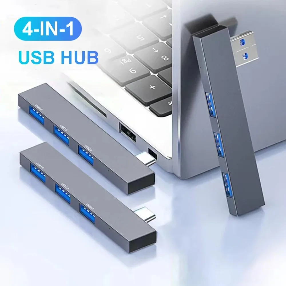Laptop Accessories Macbook - Divisor USB Múltiple, Adaptador OTG, HUB
