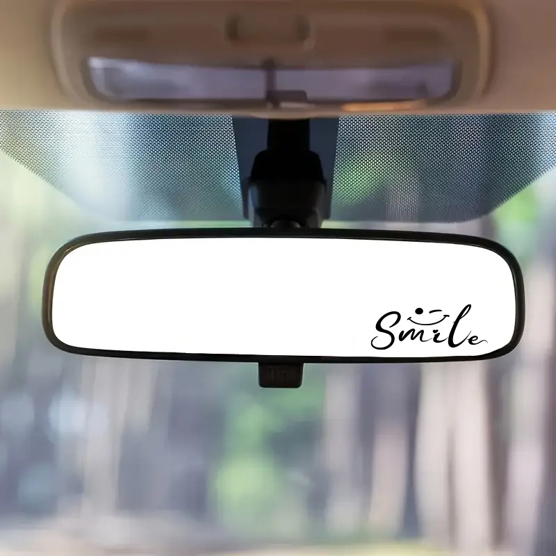 Laptop Accessories To Gift - Pegatina de espejo con cara sonriente,