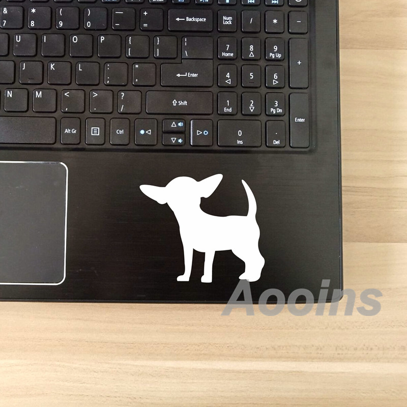 Calcomanía bonita de Chihuahua - Laptop Accessories Name reseña y precio