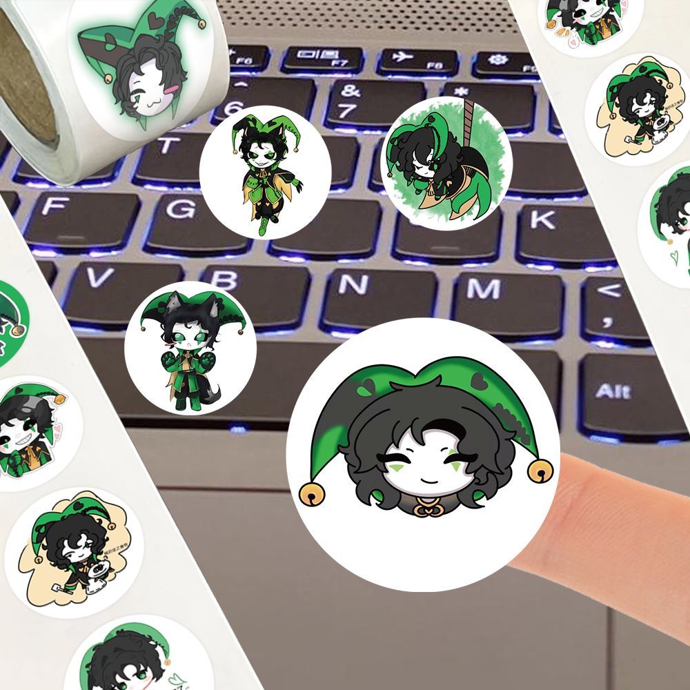 500 piezas/rollo Anime el circ - Laptop Accessories To Gift reseña y precio