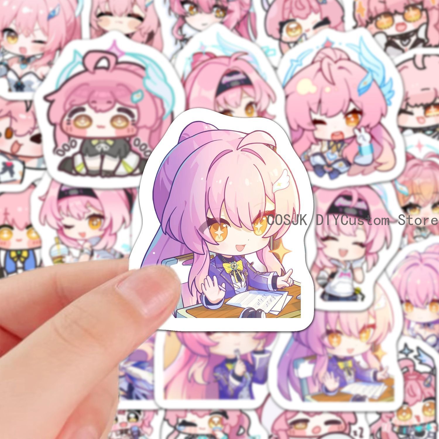 60 Pegatinas de Anime Versión  - Laptop Accessories To Gift reseña y precio