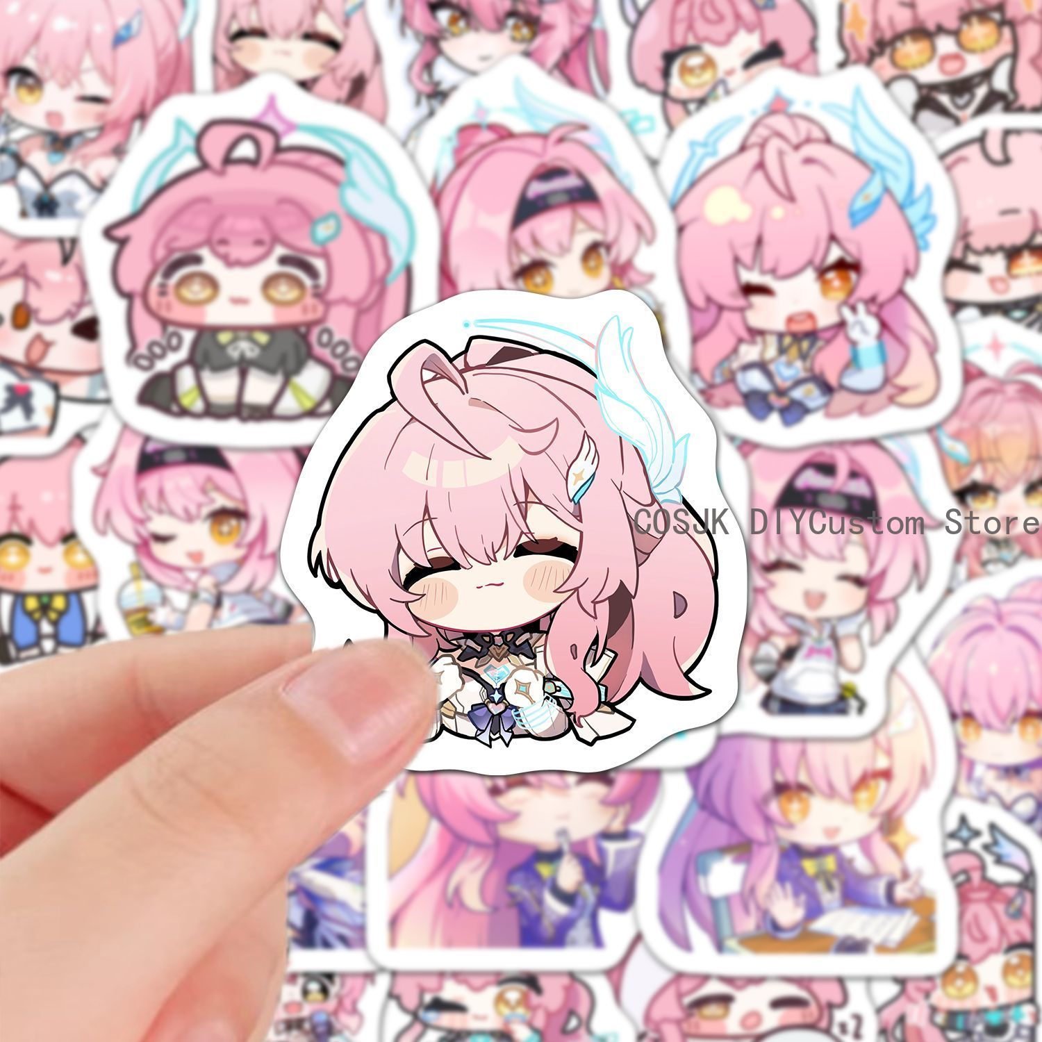 60 Pegatinas de Anime Versión  - Laptop Accessories To Gift reseña y precio